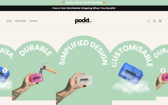 Pockt™ storefront