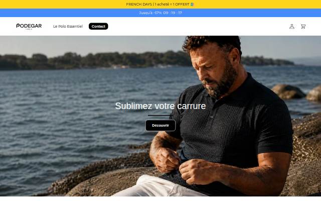 Podegar storefront