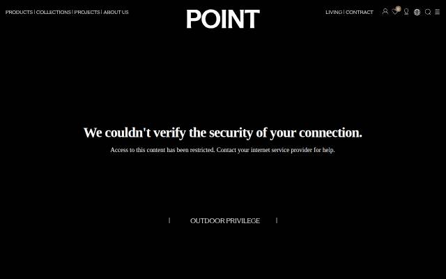 POINT, SL storefront