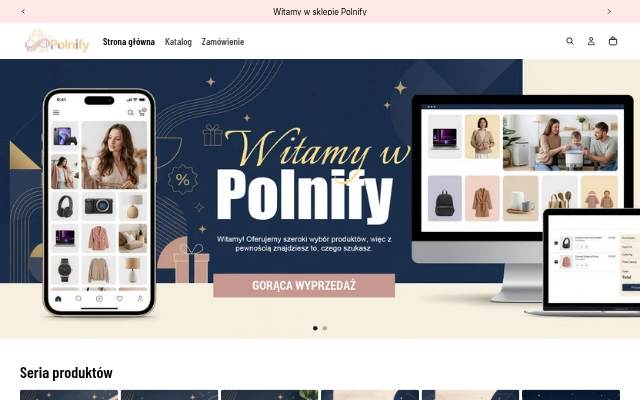 Polnify storefront