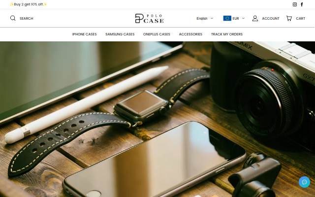 Polocase - Stylish and Luxury Phone Cases storefront