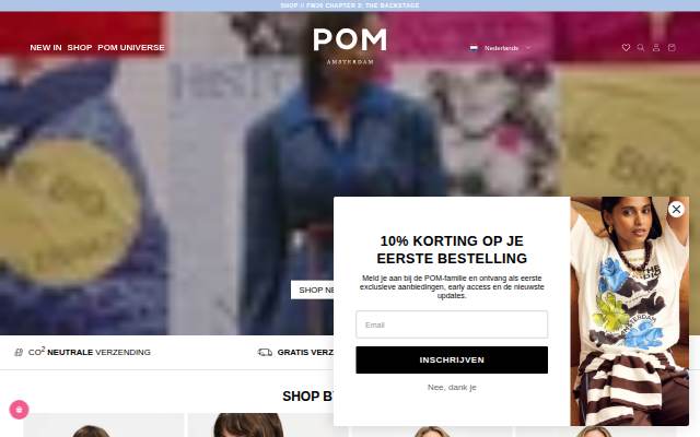 POM Amsterdam storefront