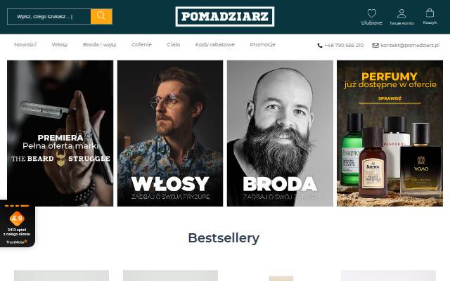 Pomadziarz.pl storefront