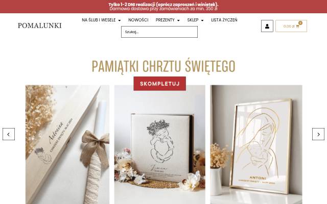 POMALUNKI.PL storefront