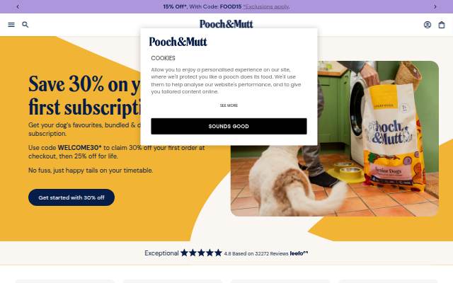 Pooch & Mutt storefront