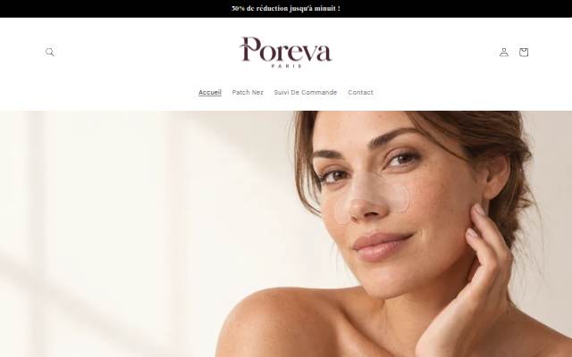 Poreva Paris storefront
