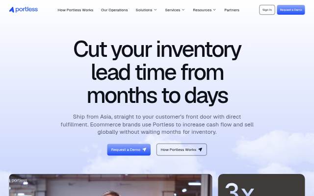 Portless storefront