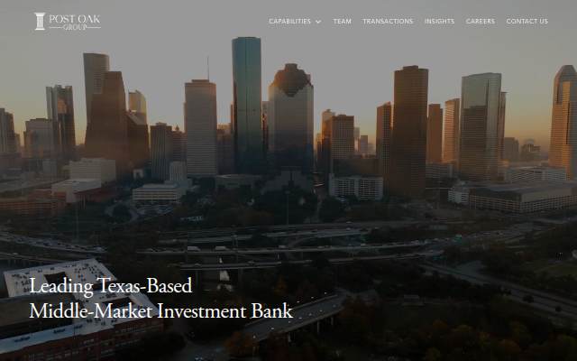 Post Oak Group storefront