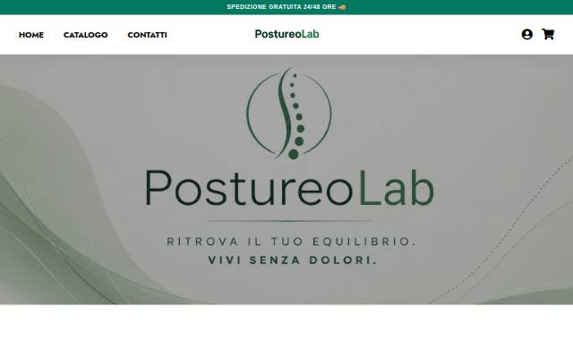 PostureoLab storefront