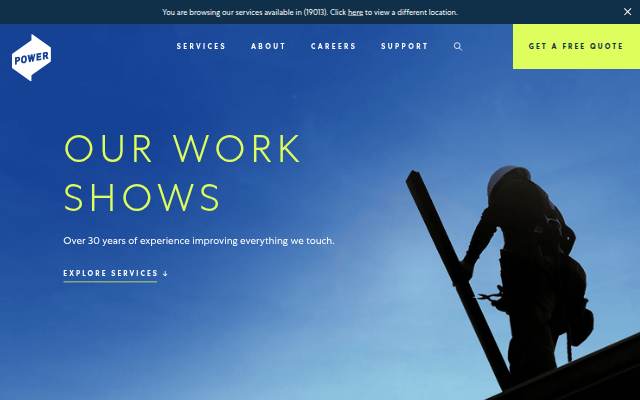 Power Home Remodeling storefront