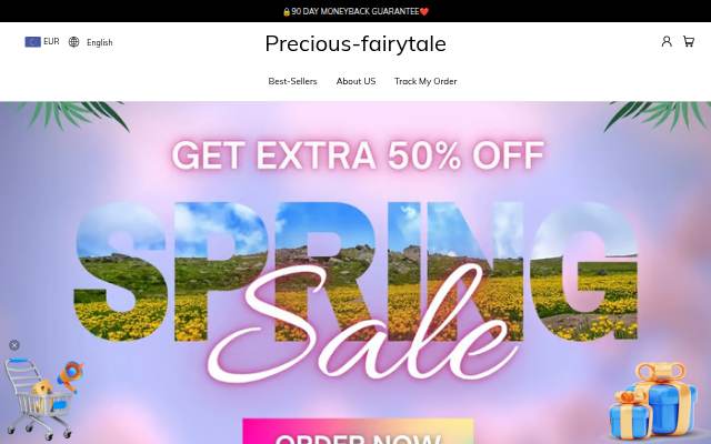 Precious-fairytale storefront