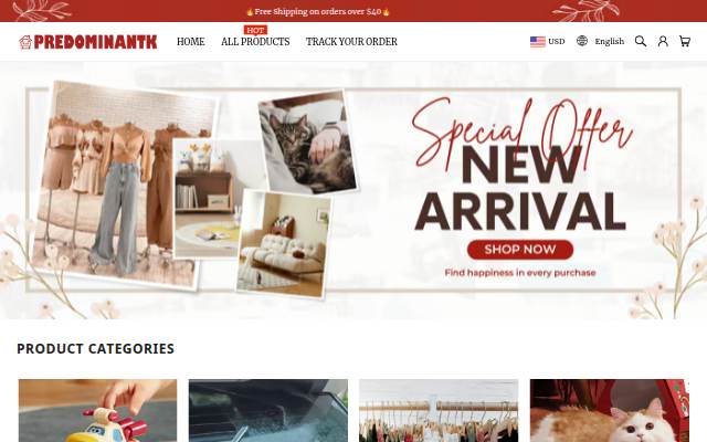 PREDOMINANTK storefront