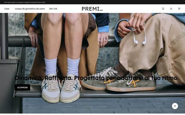 PREMIATA storefront