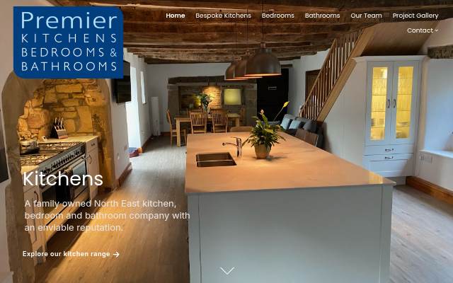 Premier Kitchens and Bathrooms - Bespoke Kitchens, Bathrooms and Bedrooms storefront