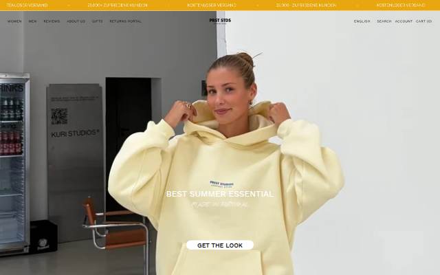 PREST STUDIOS storefront