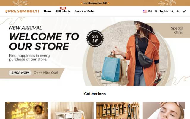 Presumablyi storefront