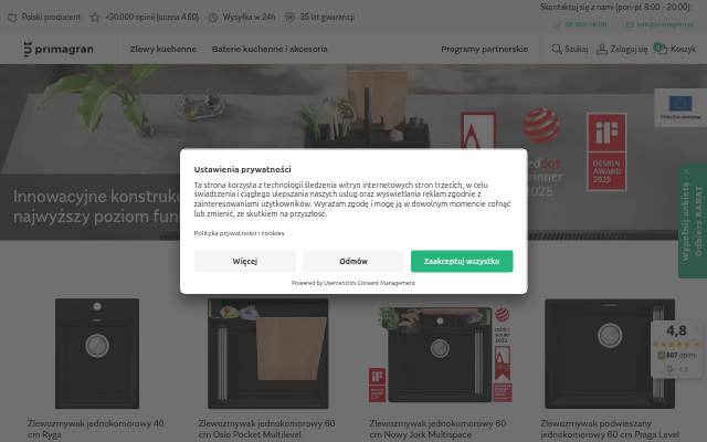 PRIMAGRAN storefront