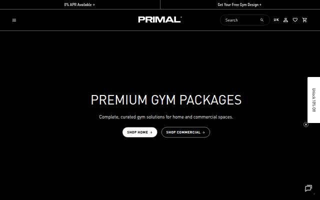 Primal Strength storefront