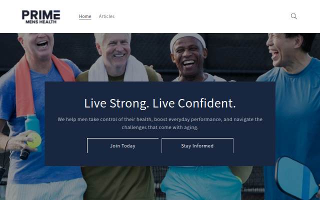 Montra da Prime Mens Health