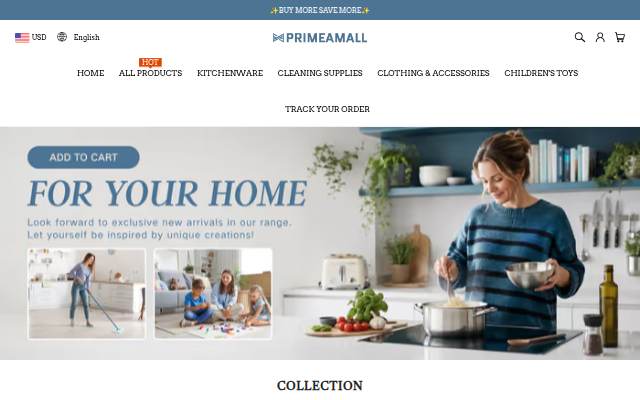 PRIMEAMALL storefront