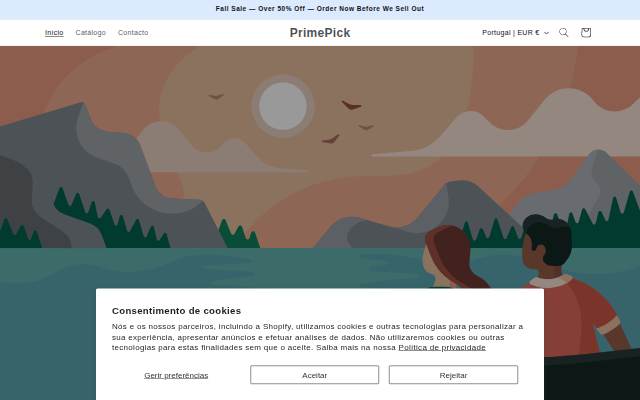 PrimePick storefront