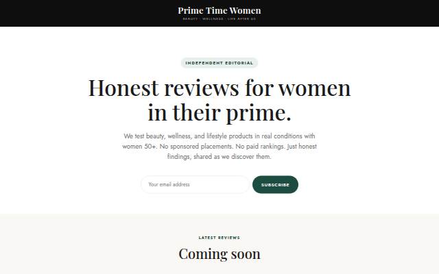 Prime Time Women storefront