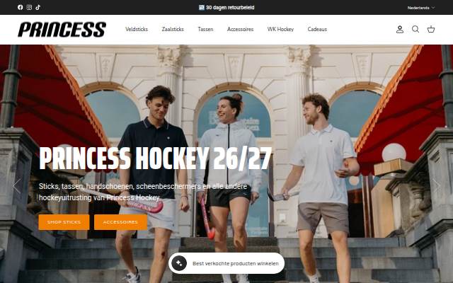 Montra da Princess Hockey