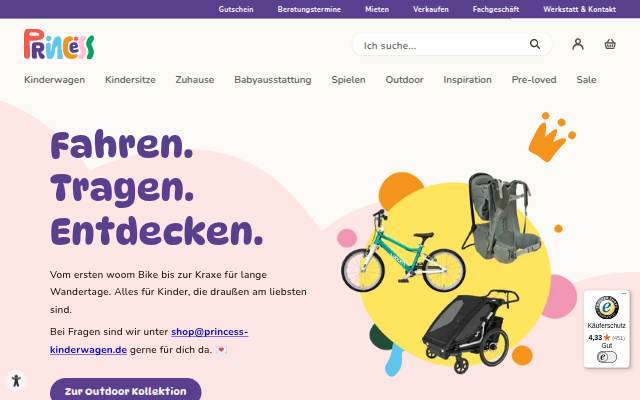 Montra da Princess - Kinderwagen