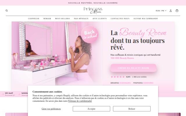 Princess Room Us storefront