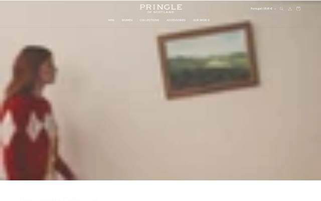 Pringle of Scotland storefront