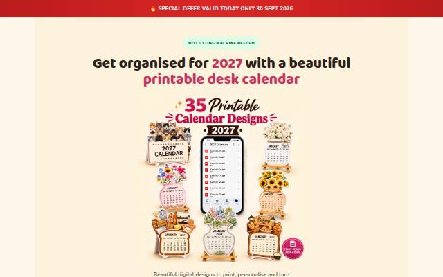 Montra da 2027 Calendar Kit
