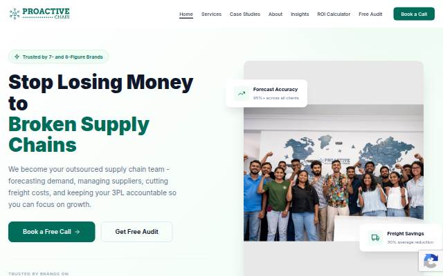 ProactiveChain – Your outsourced supply chain team storefront