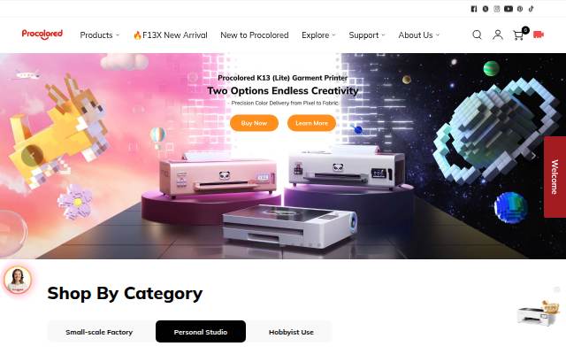 Procolored-EU storefront