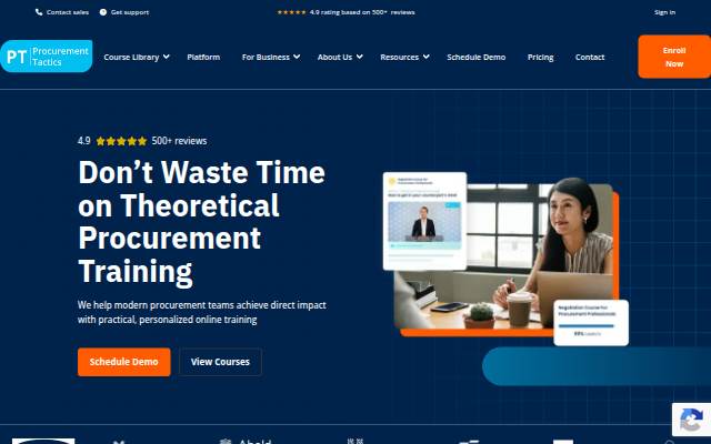 Startseite von Procurement Tactics
