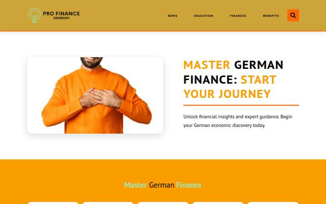 Pro Finance Germany storefront