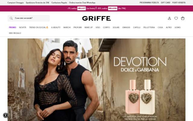 Profumerie Griffe storefront