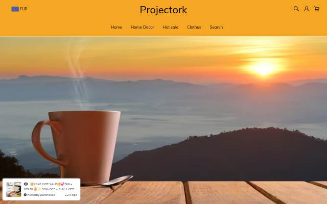 Projectork storefront