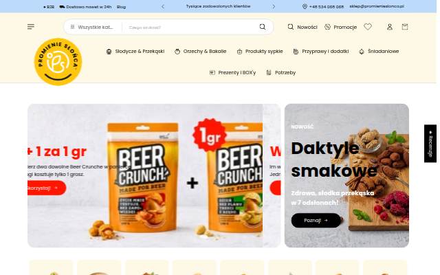 Promienie Słońca storefront