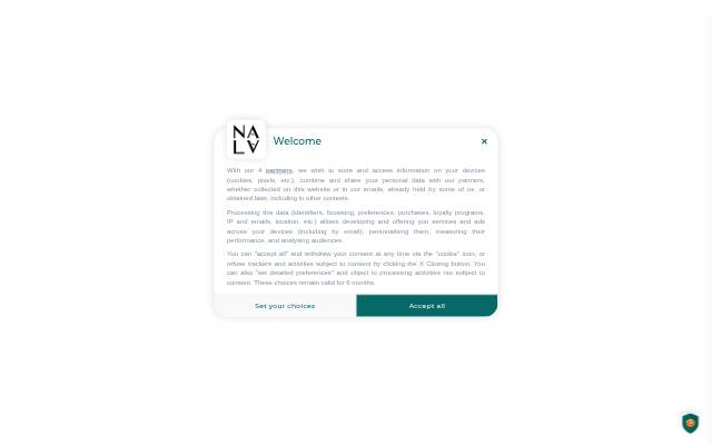 Startseite von Website