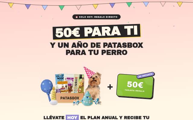 Startseite von promo.patasbox.com