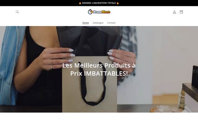 promominute.com storefront
