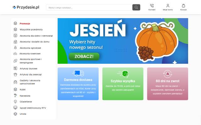PrzydaSie.pl - przydatne dla Ciebie storefront