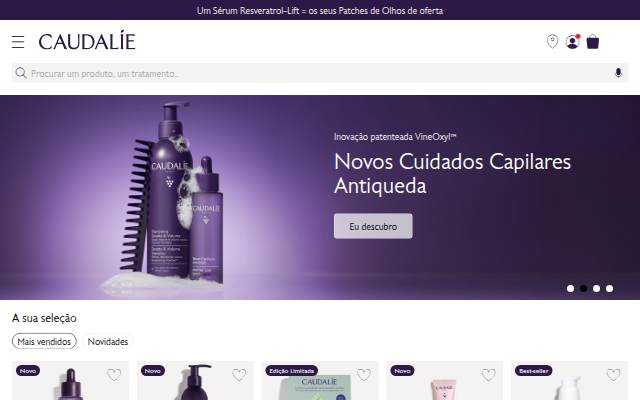 Caudalie storefront