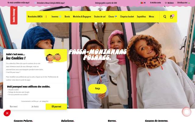 Startseite von Hello Hossy