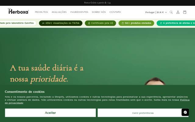 Herboxa® storefront