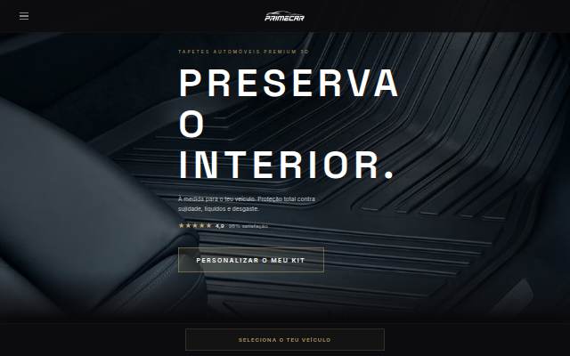 Escaparate de PrimeCar