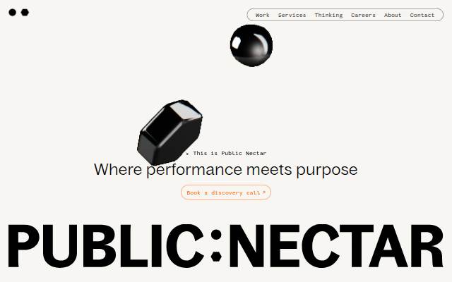 Public Nectar storefront