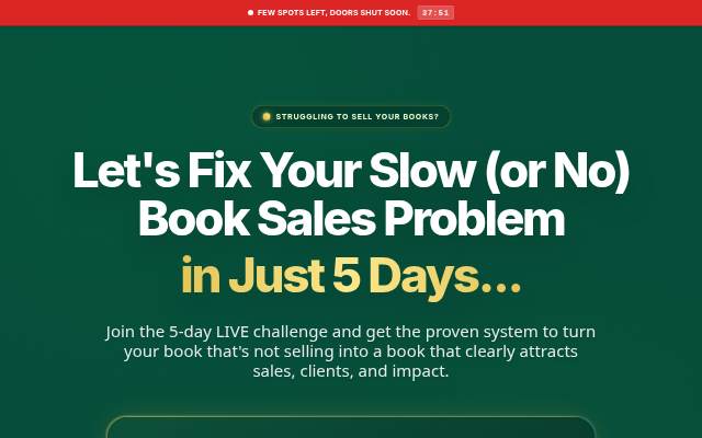 Publishing Profits Challenge storefront
