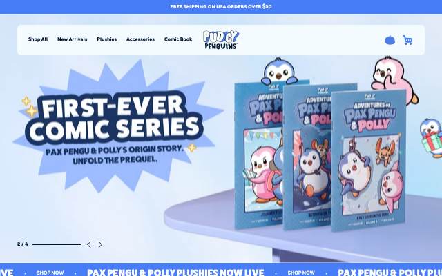 pudgypenguins.com storefront