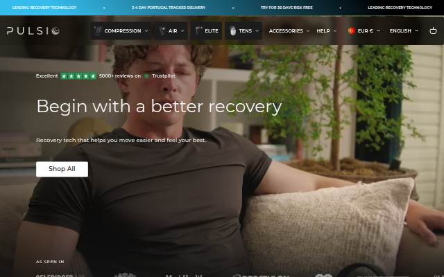 Pulsio EU storefront